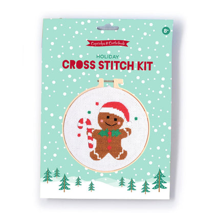 Holiday Cross Stitch Embroidery Craft Kit (*4 Designs*)