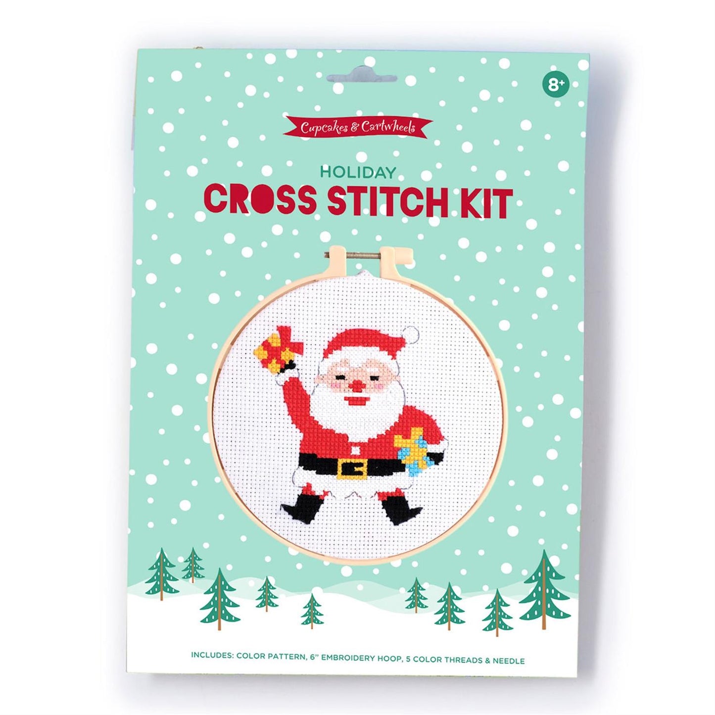 Holiday Cross Stitch Embroidery Craft Kit (*4 Designs*)
