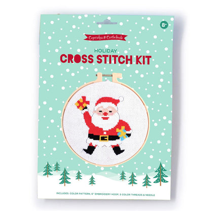 Holiday Cross Stitch Embroidery Craft Kit (*4 Designs*)