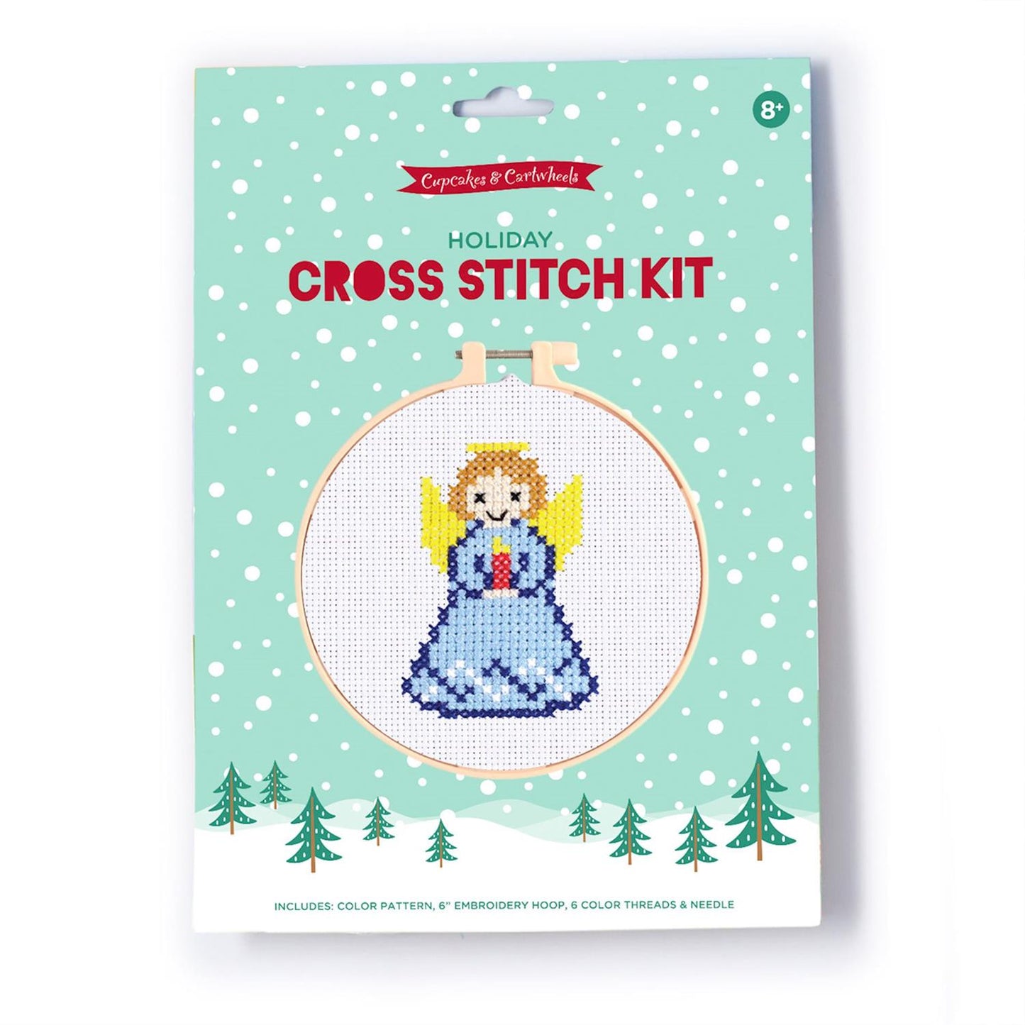 Holiday Cross Stitch Embroidery Craft Kit (*4 Designs*)