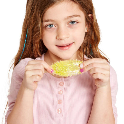 Gem Jellies Set of 4 Mini Glitter Squishies