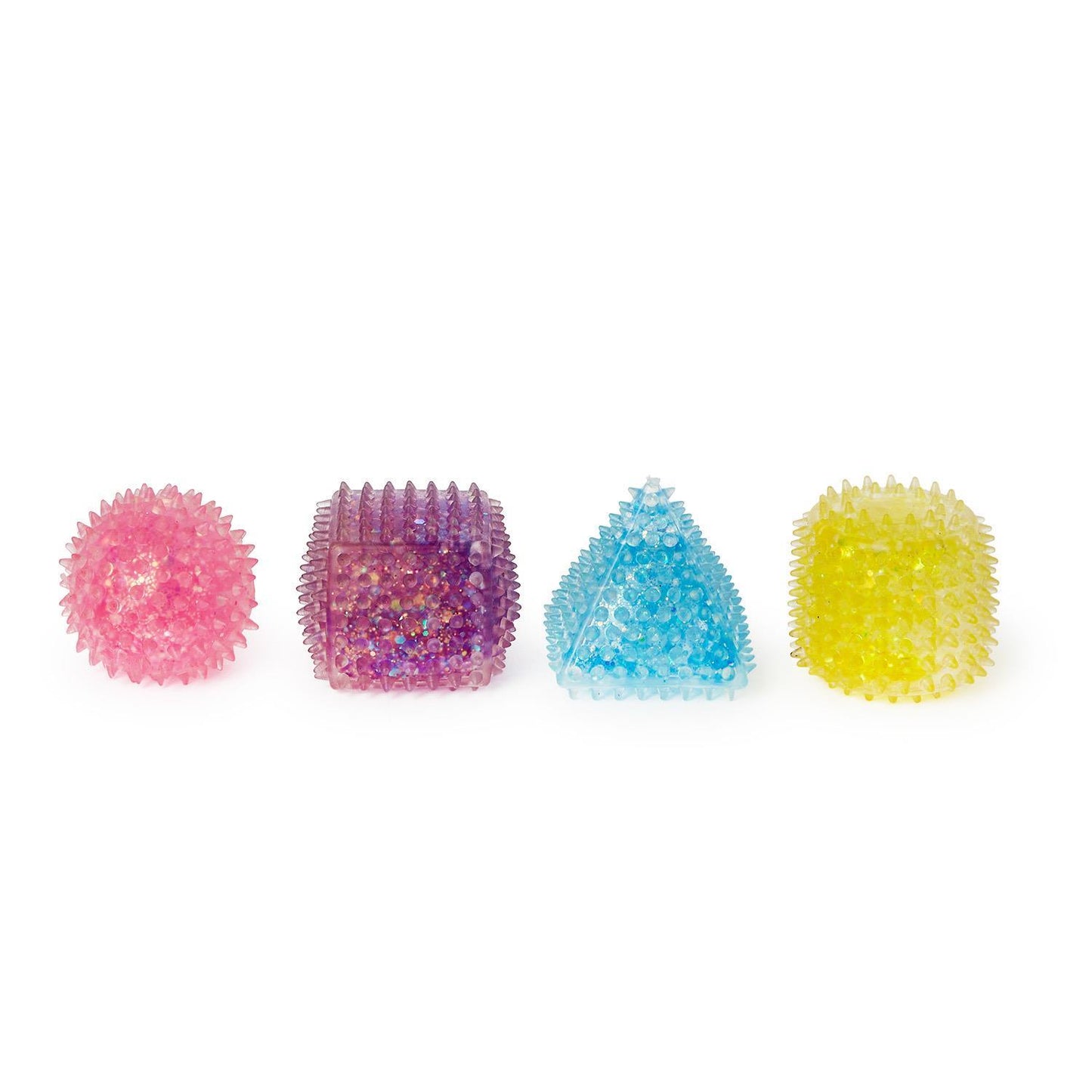 Gem Jellies Set of 4 Mini Glitter Squishies