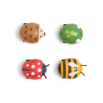 Garden Critters Wooden Pull Back Toy