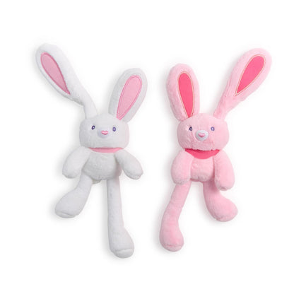 Floppy Plush Bunny with Reversible Long Ears / Feet