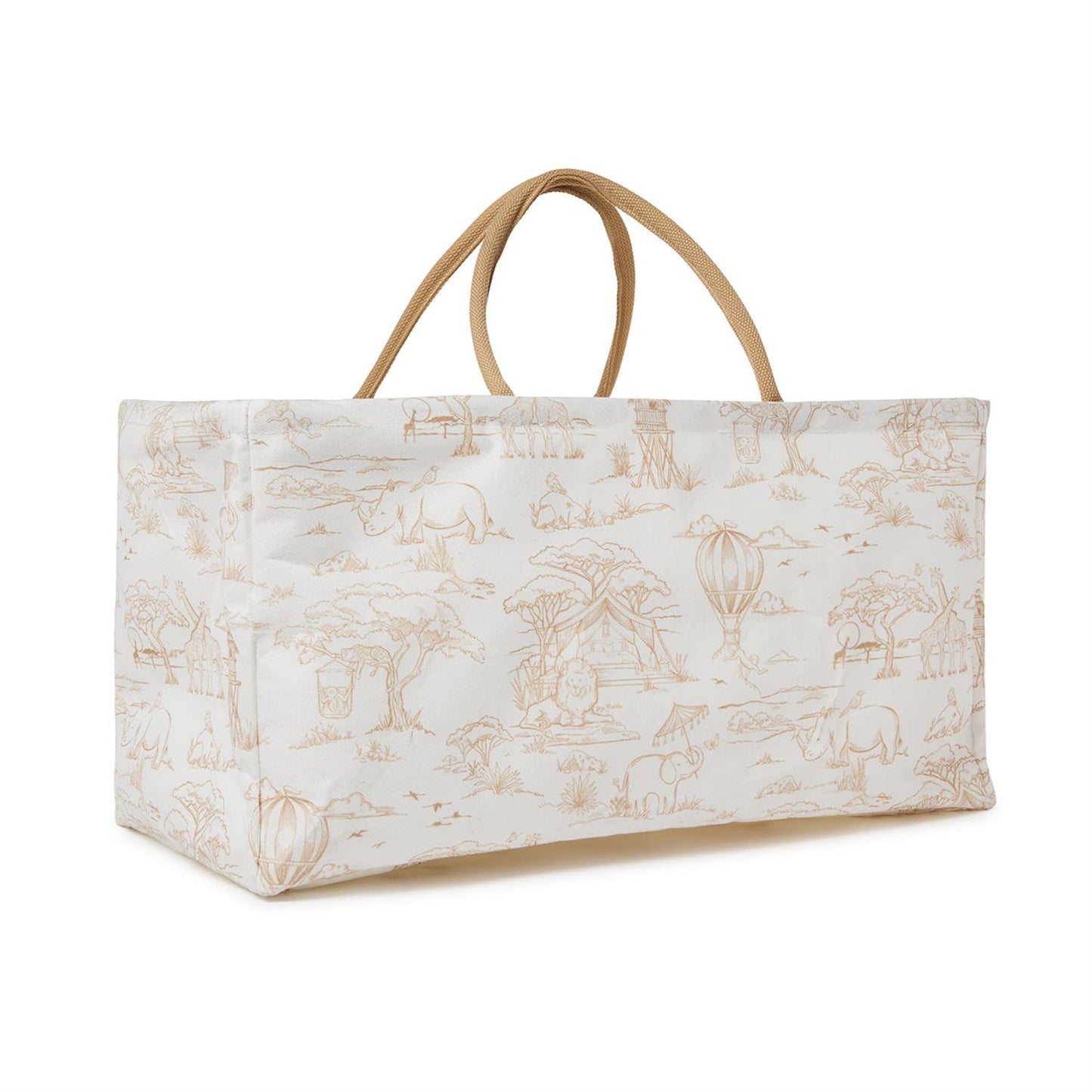 Sweet Safari Toile Hamper / Storage Tote (*Multiple Colors*)