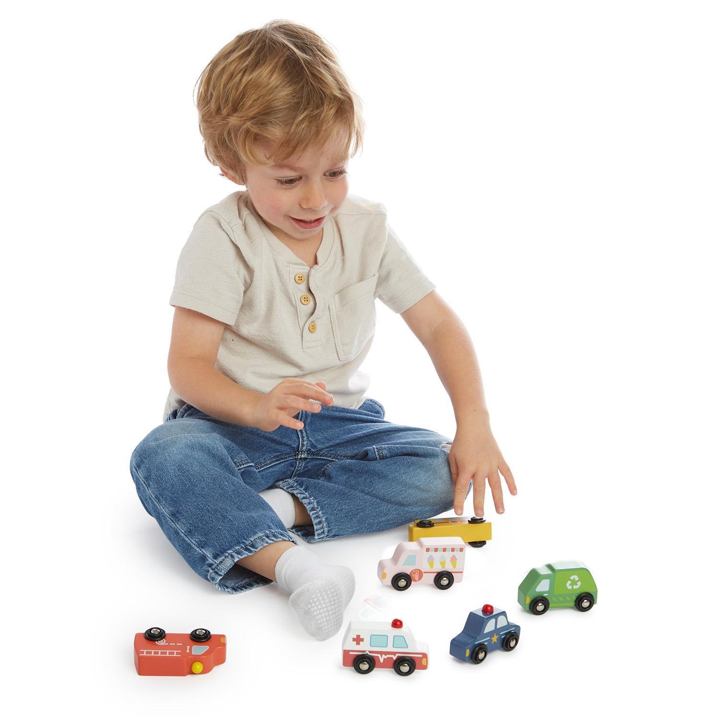 Vroom Vroom!  Wooden Vehicle Toy (*Multiple Styles*)
