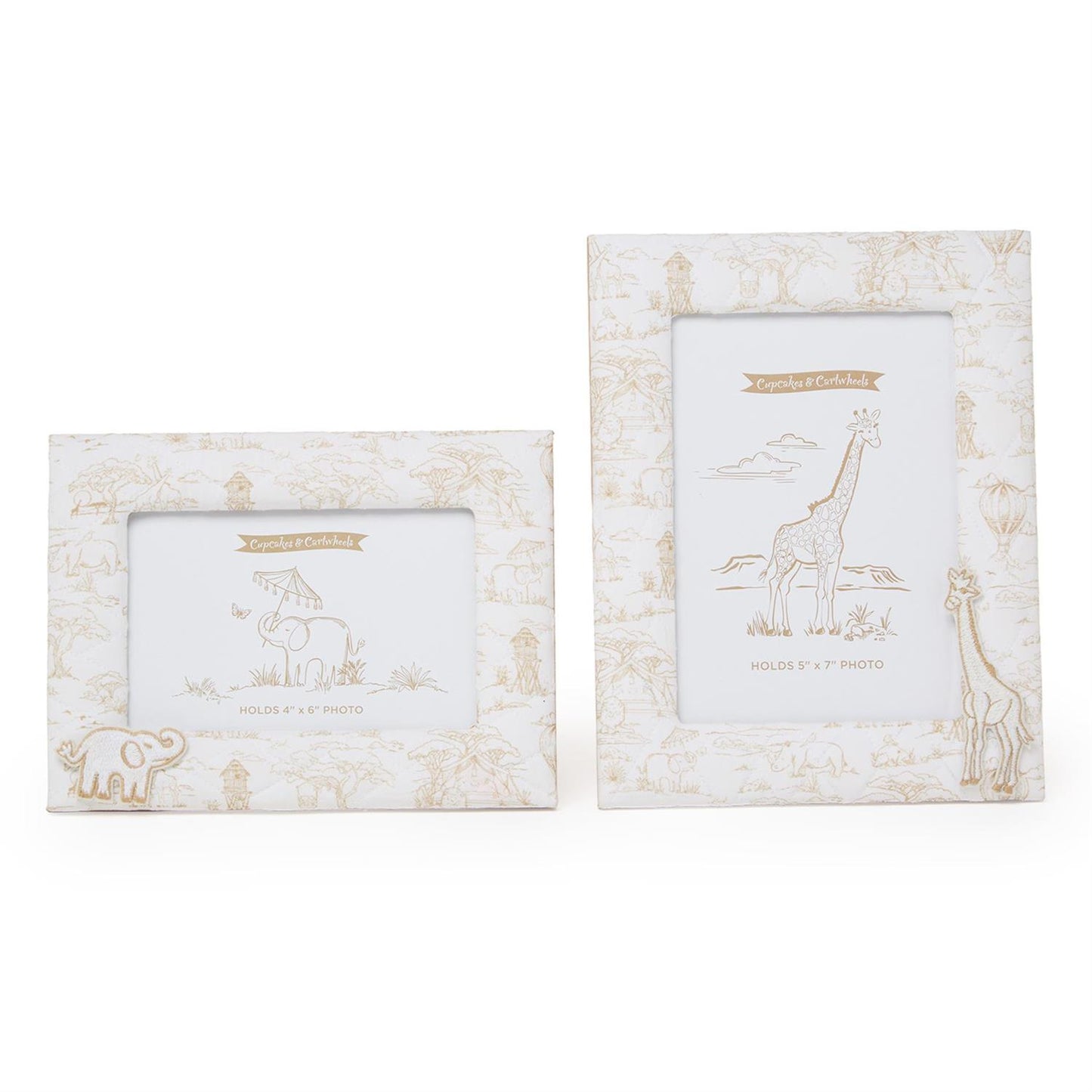 Sweet Safari Quilted Photo Frames (*Multiple Sizes*)