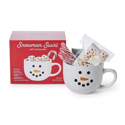 Snowman Swirl Set in Gift Box
