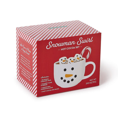 Snowman Swirl Set in Gift Box