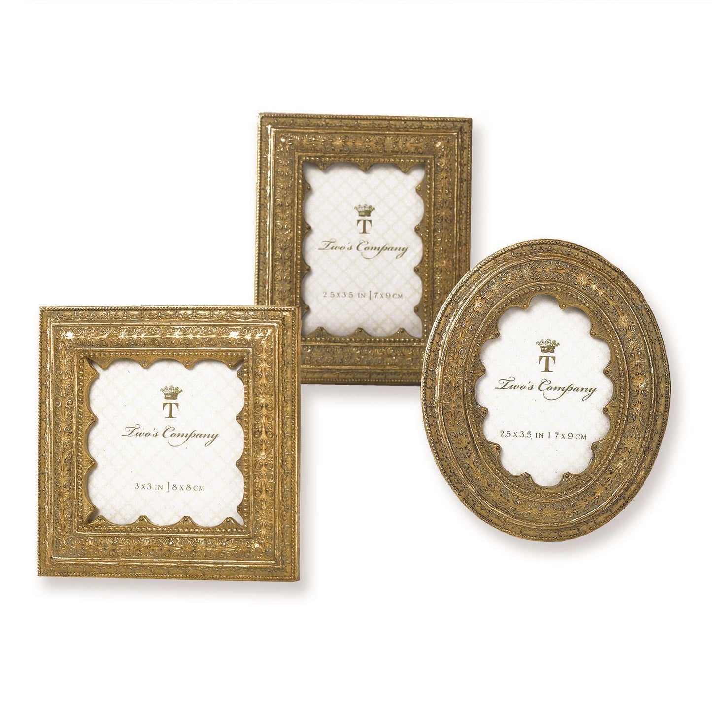 Vermeil Ornate Photo Frame