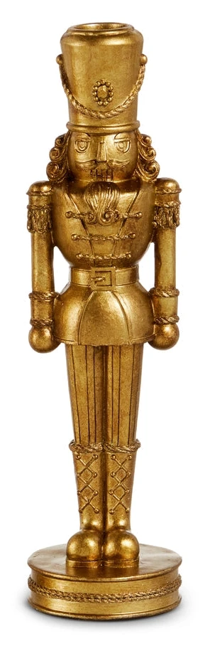 10" Nutcracker Candlesticks