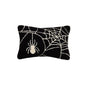 Black Spider Web Hook Pillow