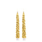 8.5" Gold Tree Taper Candles