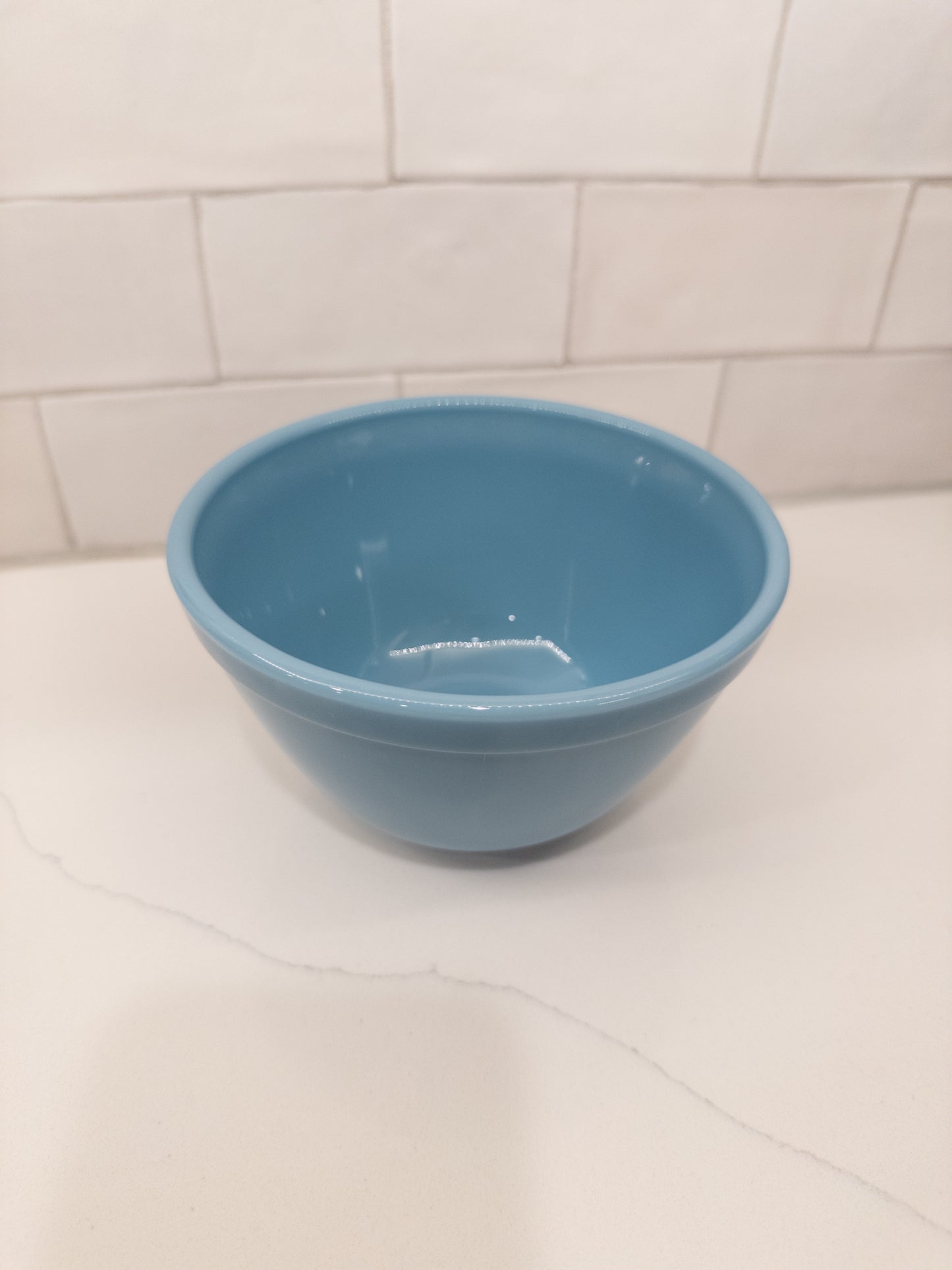 Vintage Pyrex 401 Delphi Blue Mixing Bowl