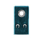 Silver Horseshoe Studs On Velvet Gift Tag