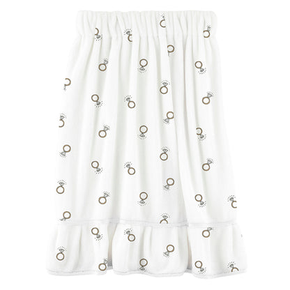 Spa Wrap - White Bridal Rings