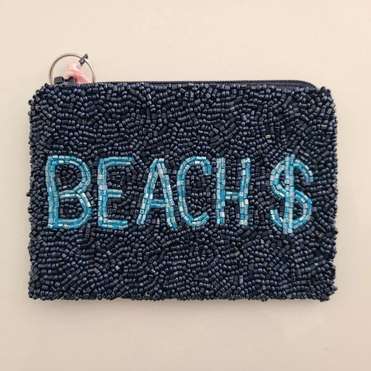 Beach$ Coin Purse
