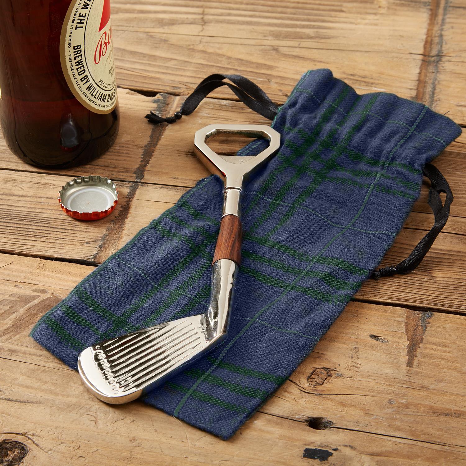 Golf Club Bottle Opener in Gift Pouch - Thumbnail 2