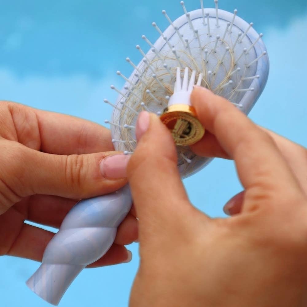 Mini Medium Detangler Brush - Tide & True