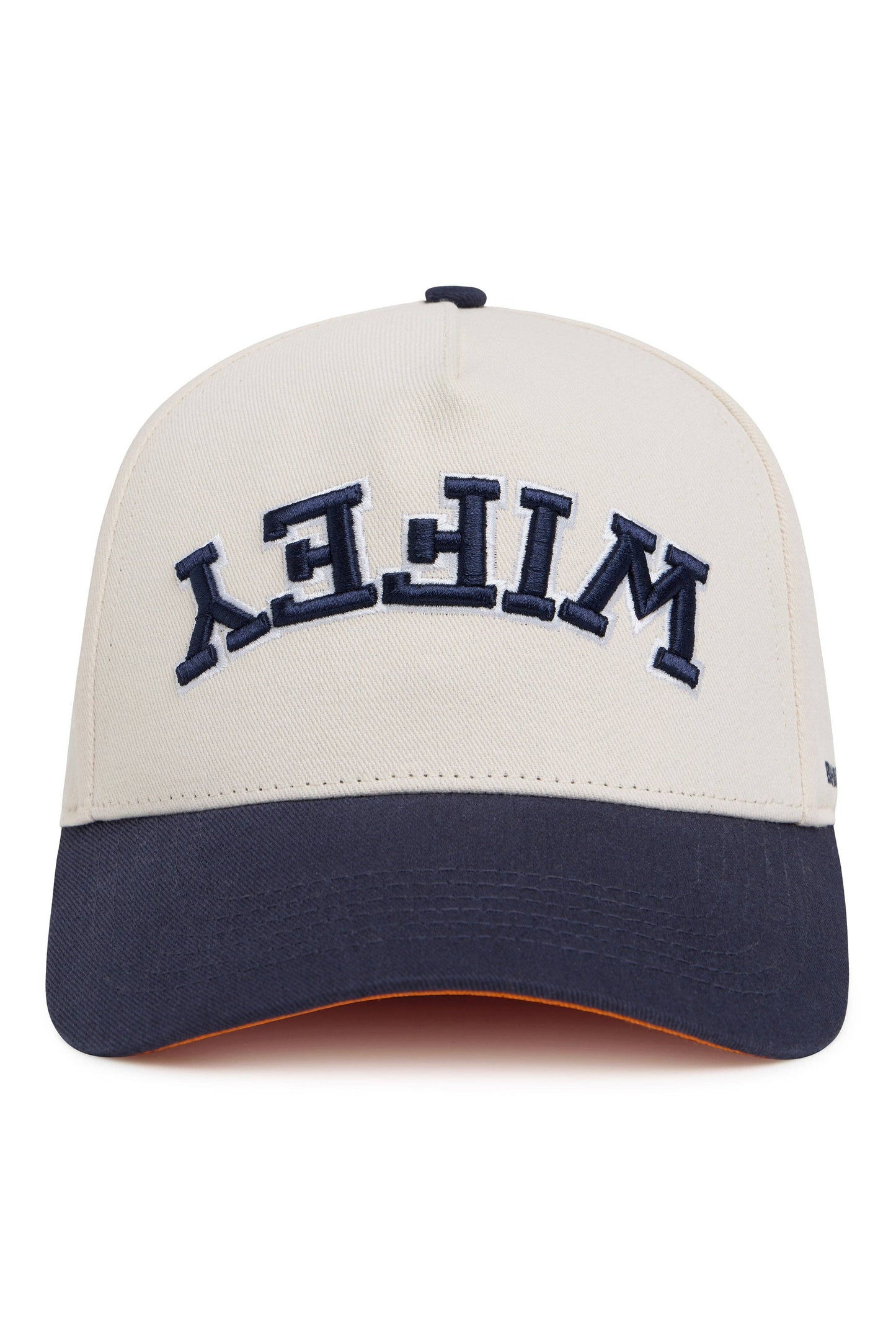 Wifey Collegiate Trucker Hat, Cream/Navy