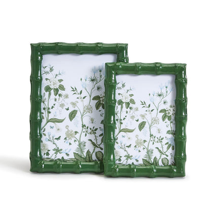 Countryside Green Faux Bamboo Photo Frame