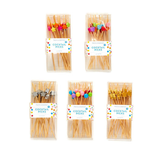 Let's Party Cocktail Picks (20 pc)