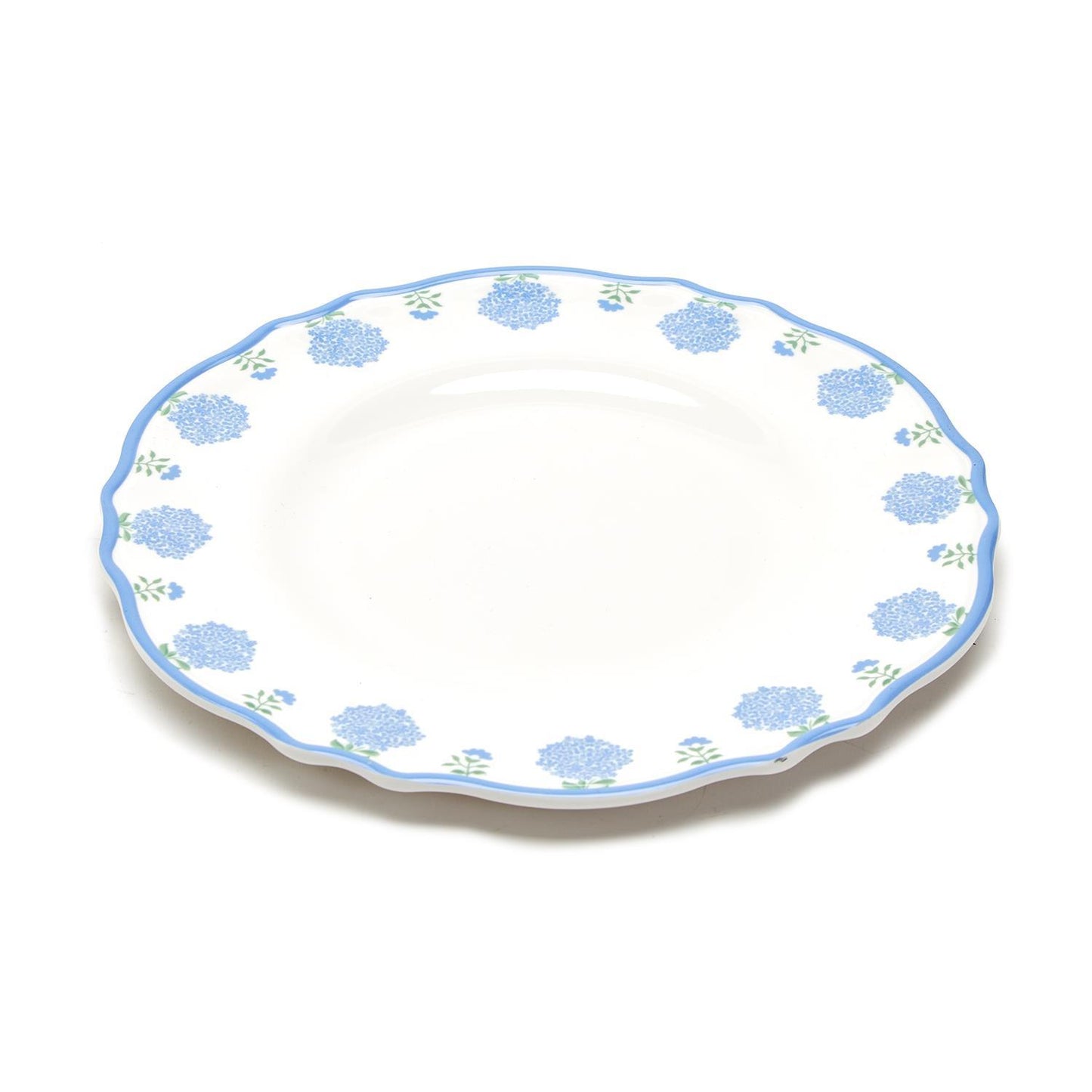 Hydrangea Melamine Dinner Plates