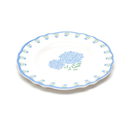 Hydrangea Melamine Salad / Dessert Plate