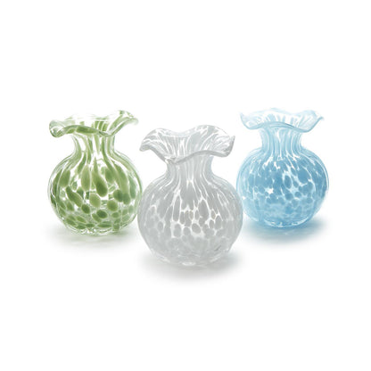 Ruffled Edge Spotted Vase (*Multiple Colors*)