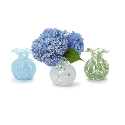 Ruffled Edge Spotted Vase (*Multiple Colors*)