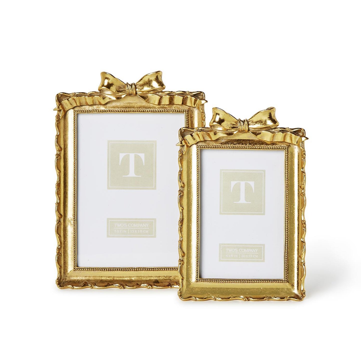 Vintage Gold Frame with Accent Bow (*Multiple Sizes)