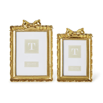 Vintage Gold Frame with Accent Bow (*Multiple Sizes)