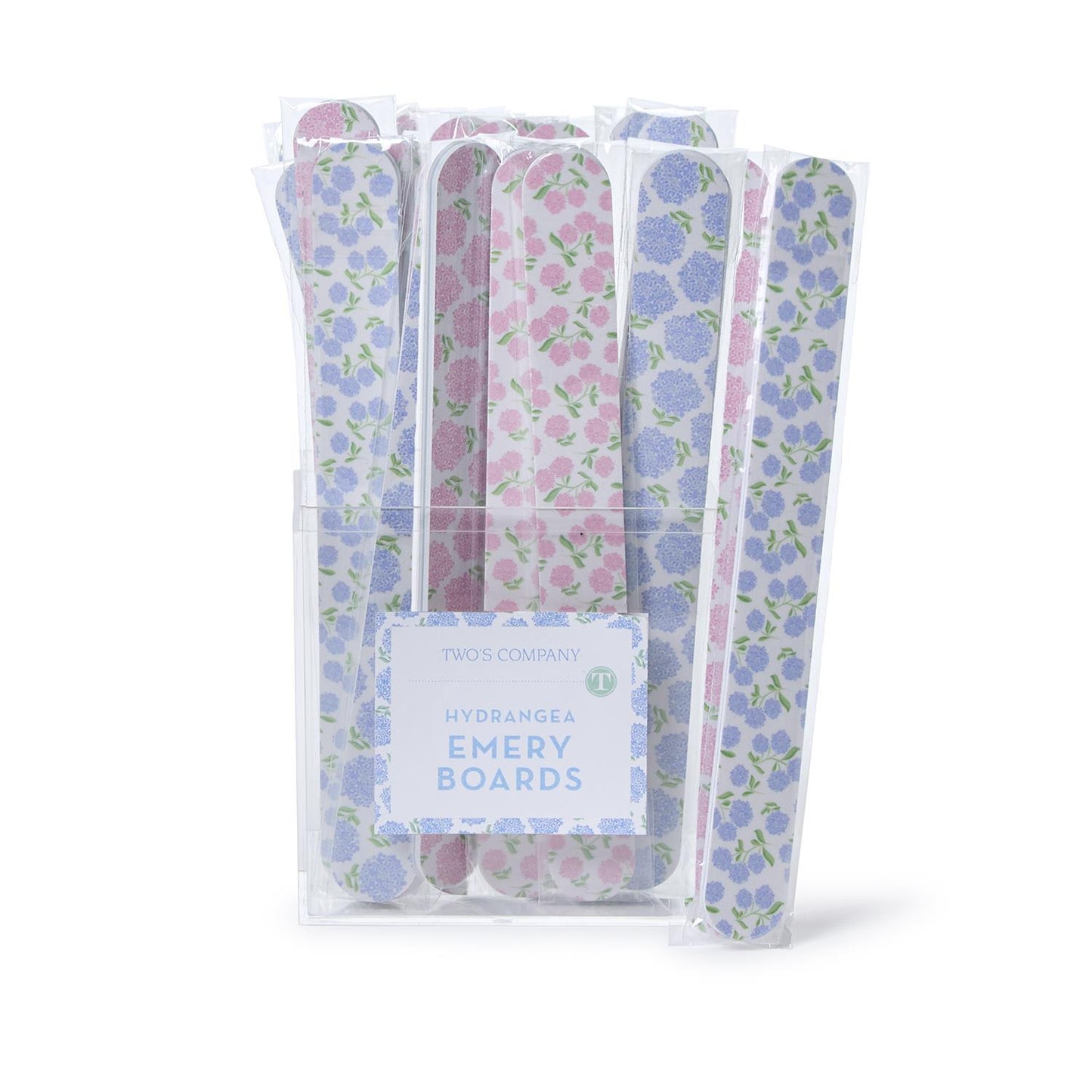 Hydrangea Emery Board Nail File