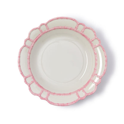 Pink Bamboo Touch Melamine Bowl