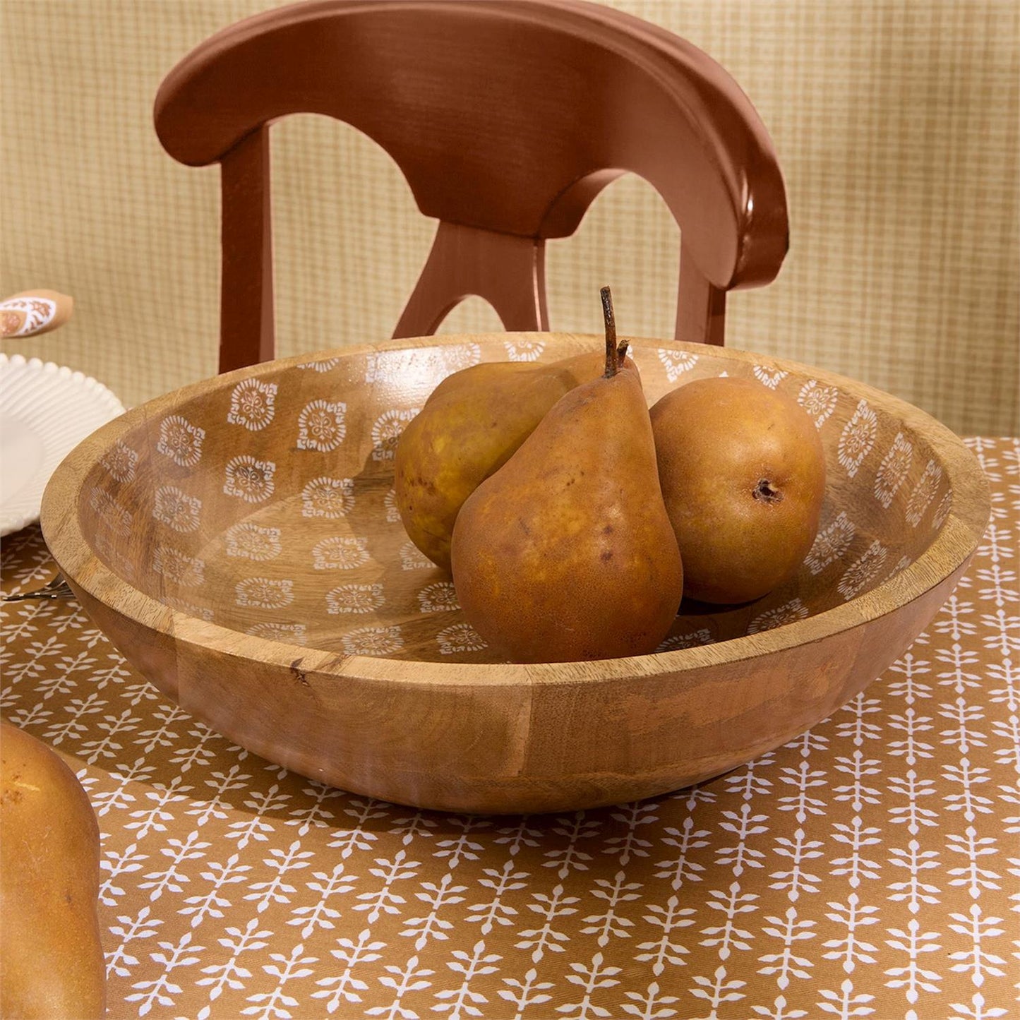 Wood Block Print Bowls (*Multiple Sizes*)