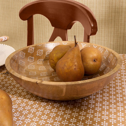 Wood Block Print Bowls (*Multiple Sizes*)