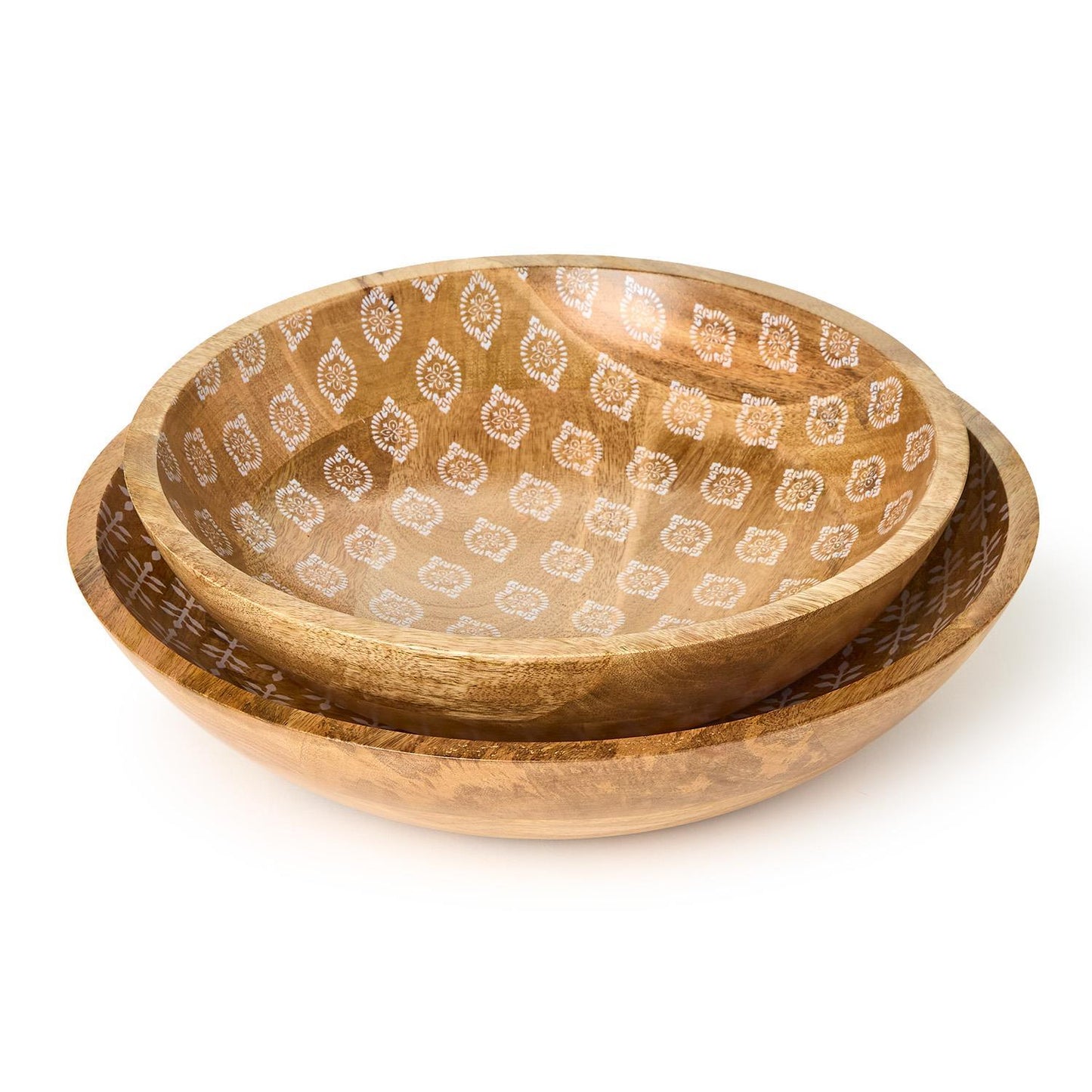 Wood Block Print Bowls (*Multiple Sizes*)