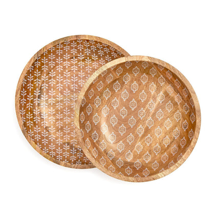 Wood Block Print Bowls (*Multiple Sizes*)