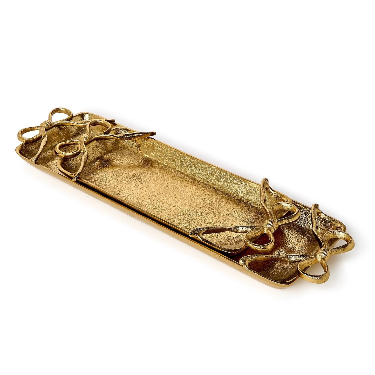 Gold Bows Serving Tray (* Two Sizes*)