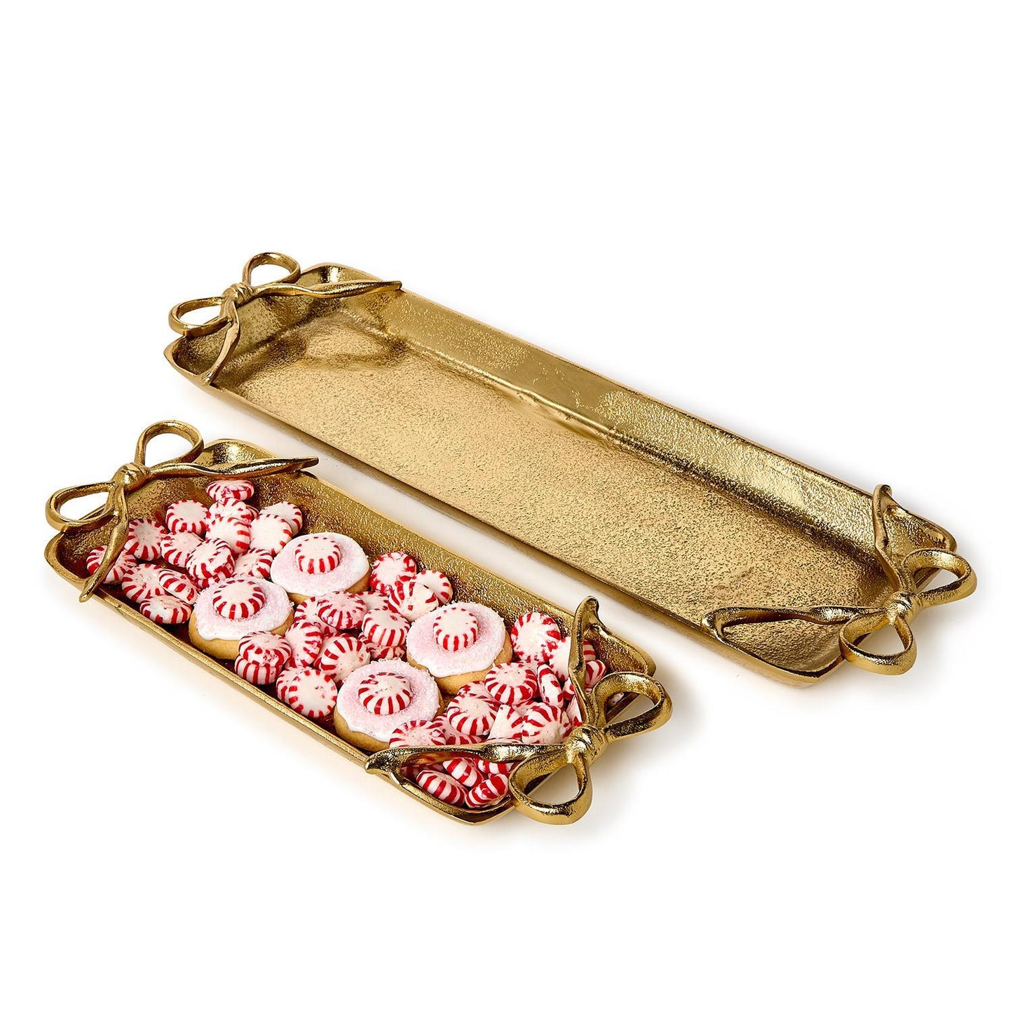 Gold Bows Serving Tray (* Two Sizes*)