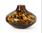 Hand-Blown Tortoise Print Vases (*color may vary)