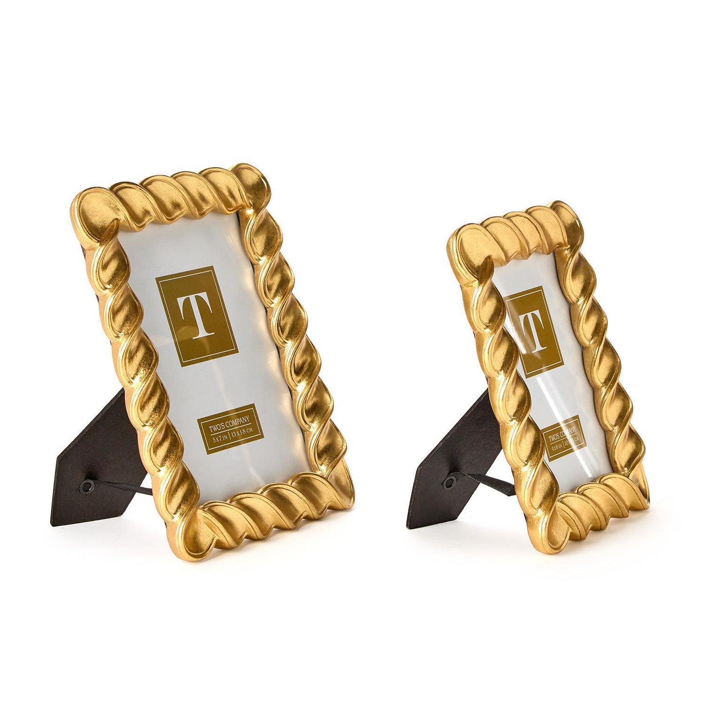 Spiral Twist Gold Leaf Frames (*Two Sizes*)