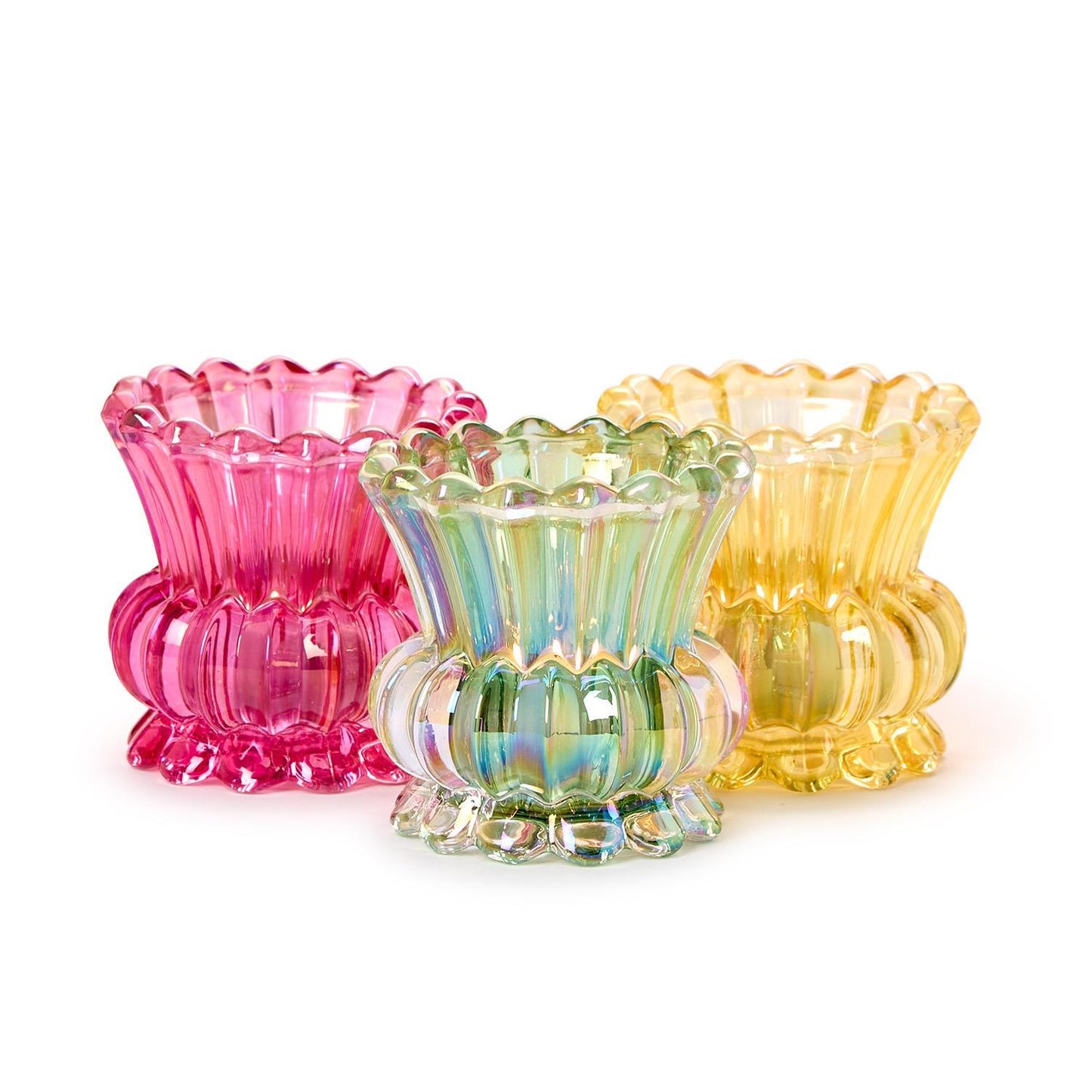 Iridescent Tealight Candleholder