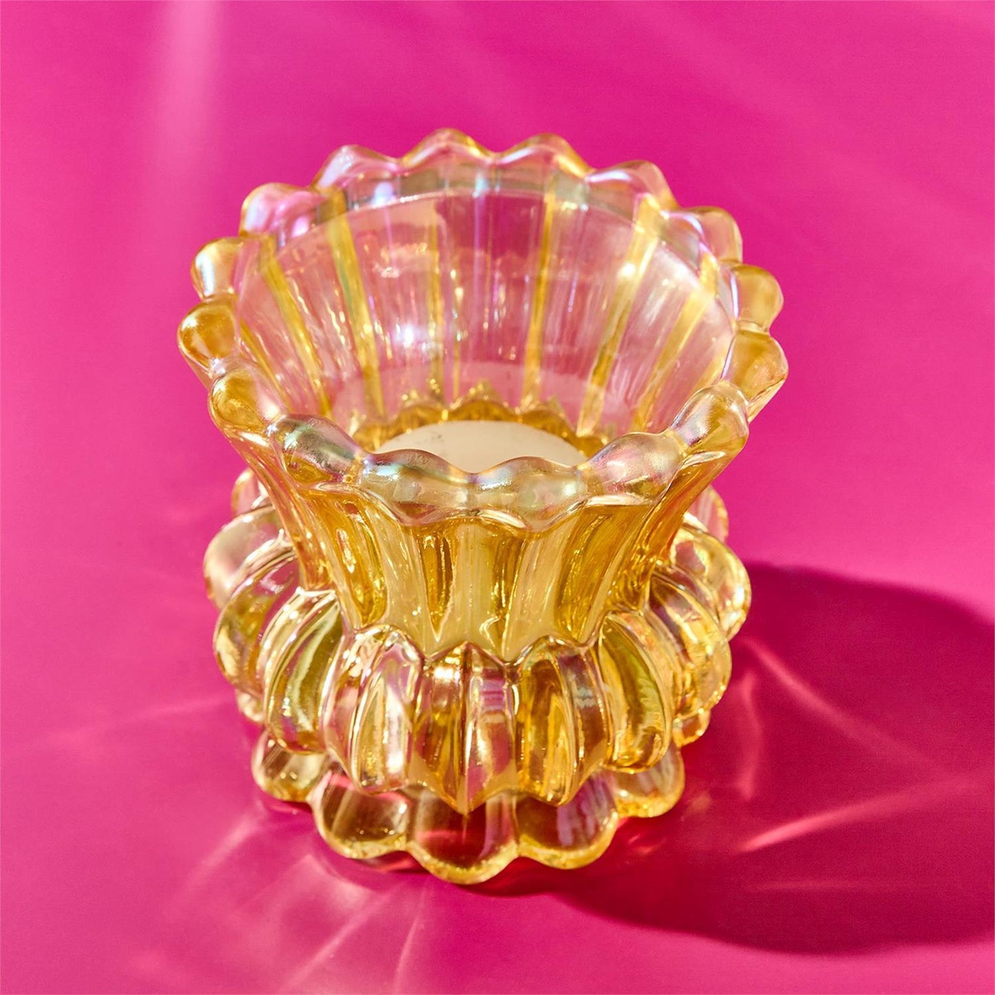 Iridescent Tealight Candleholder