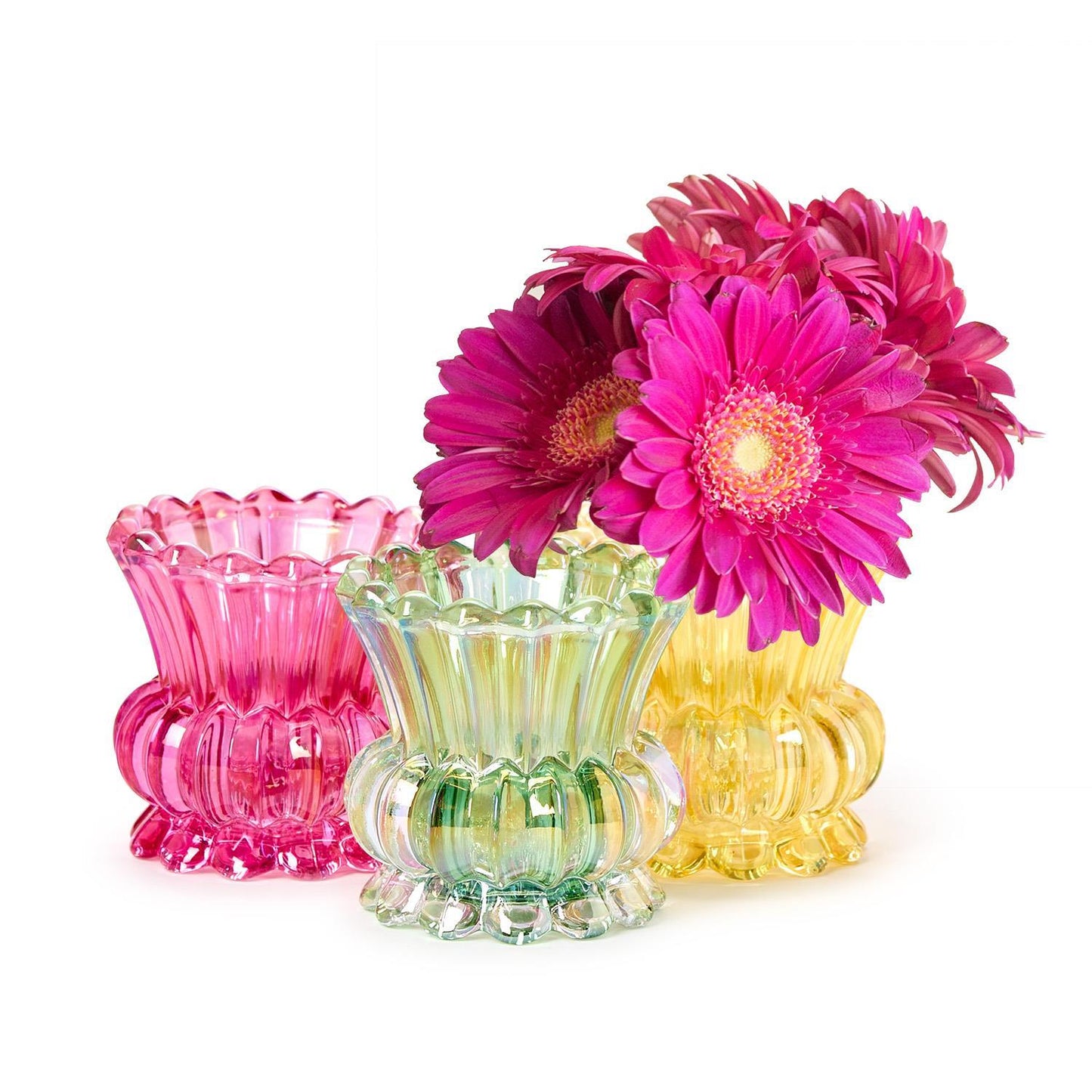 Iridescent Tealight Candleholder