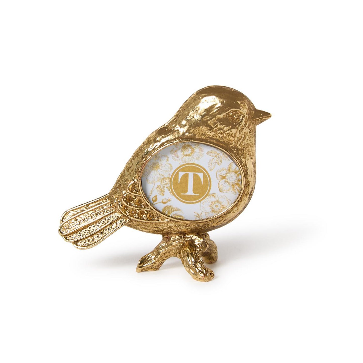 Birds of a Feather Gold Bird Photo Frame