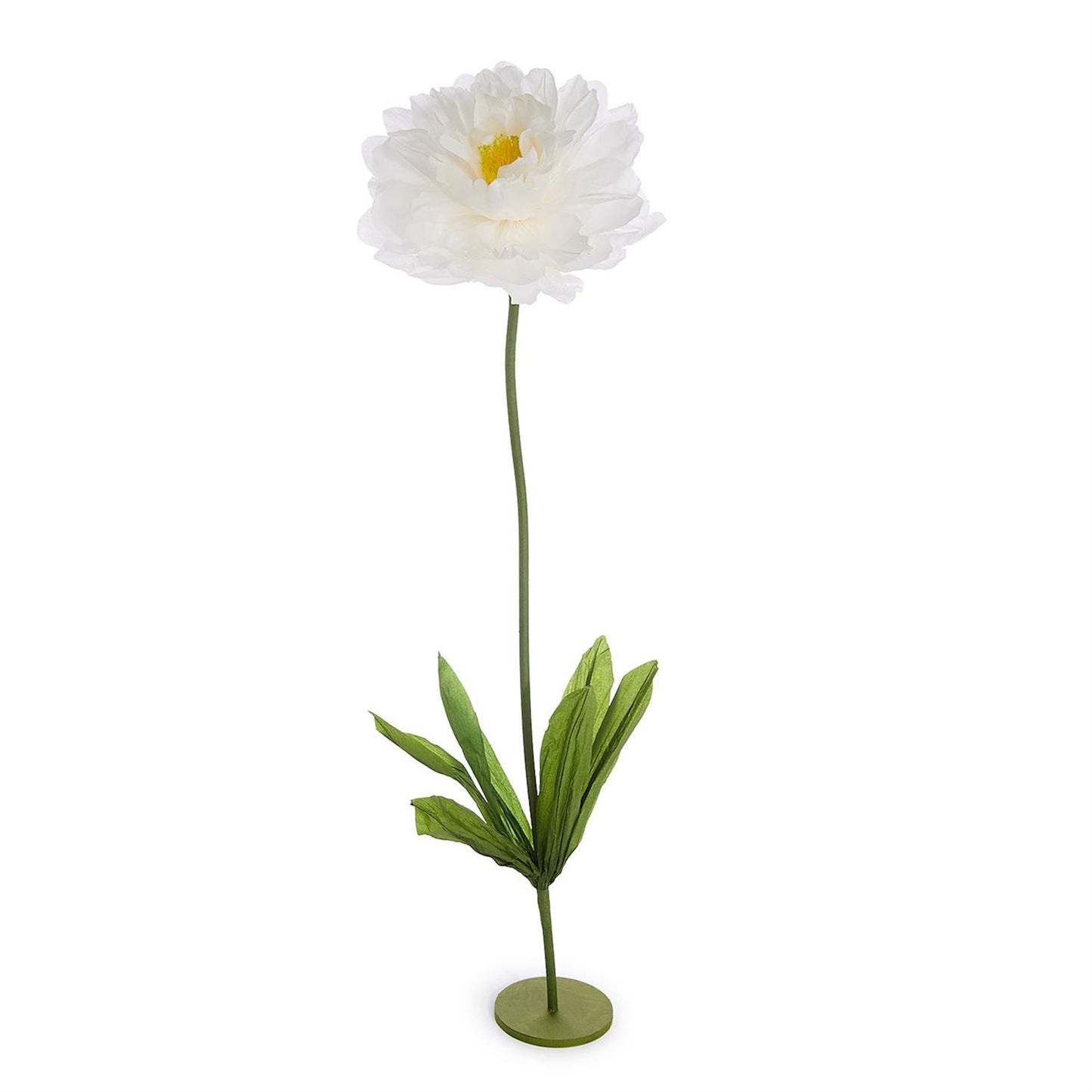 Oversized Hand-Crafted Paper Flower with Base Unit