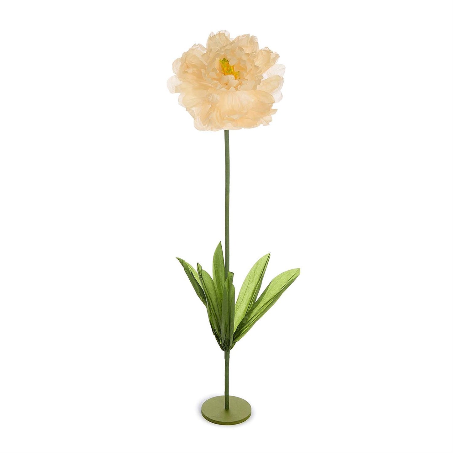 Oversized Hand-Crafted Paper Flower with Base Unit