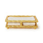 Golden Bamboo Guest Towel / Napkin Holder