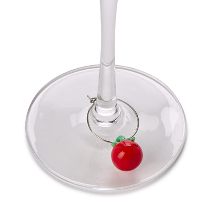 Garden Harvest Set of 6 Vegetable Wine Charms in Gift Box